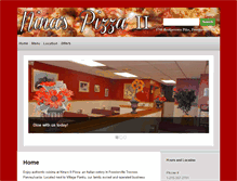 Tablet Screenshot of ninaspizza2.com